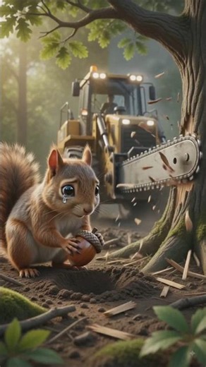How Squirrels Secretly Plant Entire Forests