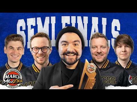 16 Pro Web Devs Compete with CSS | Round 4 | Semi Finals