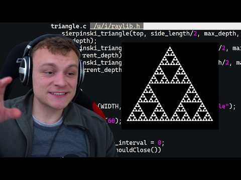 Sierpinski Triangle in C