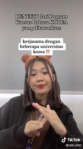 Program Kursus Bahasa Korea UMN: A* Level 1A (Basic-1A), 1B, 2A, dan TOPIK 1 Prep Course!