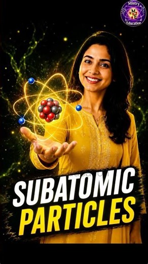 3 secret particles hidden inside the atom! ⚛️ Electron, Proton & Neutron Explained ! #shorts