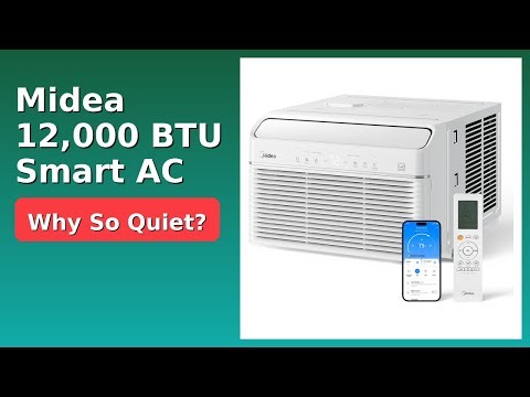 REVIEW (2025): Midea 12,000 BTU Smart AC. Features.