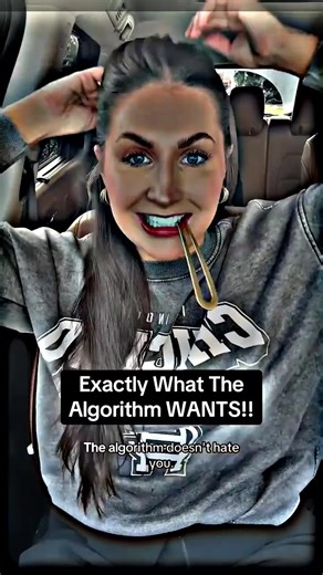 The TikTok algorithm explained! No big secret! It’s a points system! You have to hit these 3 points to get your posts picked up and pushed out by the algorith #smallcreatorsontiktok #algoritmtiktok