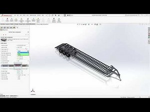 SOLIDWORKS Demo Flat Bed Trailer