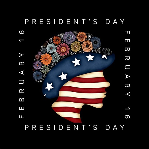 FEB 16 Presidents Day Abstract Red White & Blue Patriotic Art (8 Jpgs and Pngs) - Etsy