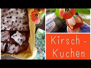 Schoko-Kirsch-Kuchen. Vegan & lecker