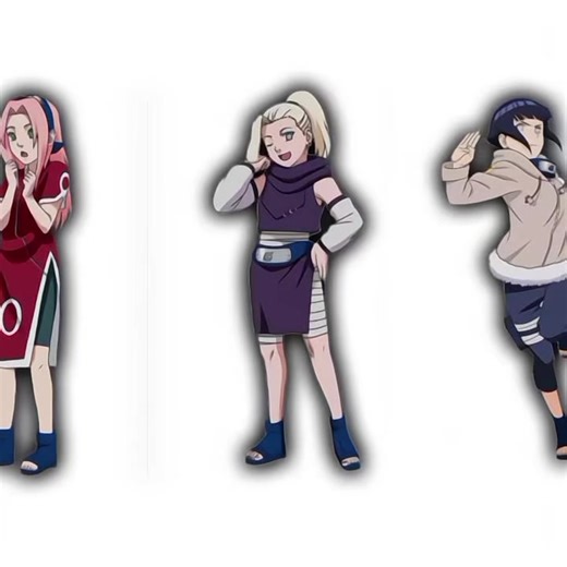 The Ultimate Trio: Sakura, Ino, and Hinata of Konoha