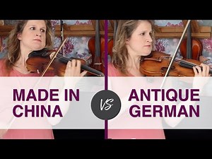 Professional Violinist tries $ 67 Violin vs Her Violin