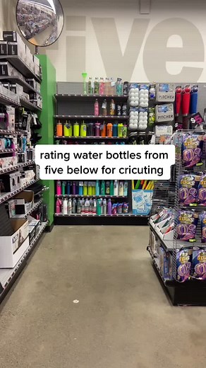 Cricut Water Bottle DIY: Best Bottles from Five Below