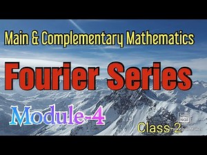 Fourier series|Final year Bsc mathematics|second year complimentary mathematics|