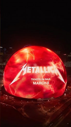 JUST ANNOUNCED: Metallica will debut its Life Burns Faster residency at Sphere!