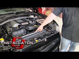 2015-2023 Mustang GT/GT350/GT350R Mishimoto Performance Radiator 3-Row Aluminum Installation