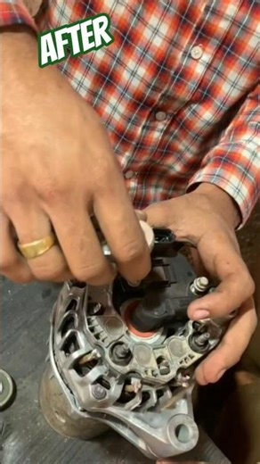 alternator repair, how to remove alternator bearing, #shorts