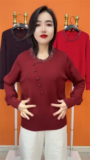 #Fashion Knitwear #HighQuality Blouse #Stylish And Versatile #beauty #fashion