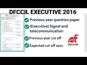 DFCCIL EXECUTIVE SIGNAL AND TELECOMMUNICATION PAPER