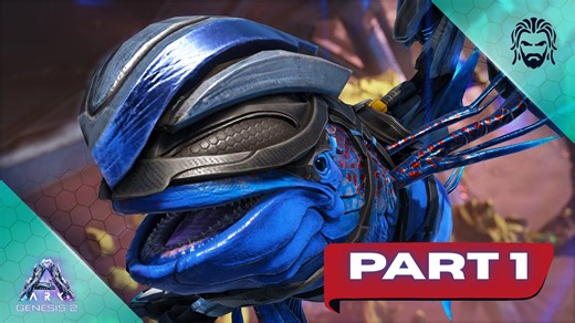 ARK Genesis Part 1 first encounter with an Astrodelphis space dolphin