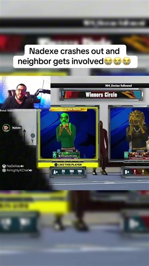 Bro is the funniest streamer of all time 😭#fyp #nadexe #nadexetnb #nba2k26 #nadexerage