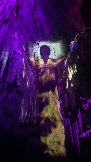 Angel in St Michael's Cave, Gibraltar