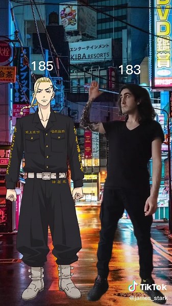 Tokyo revengers height comparison #tokyorevengers #height #viral #comparison