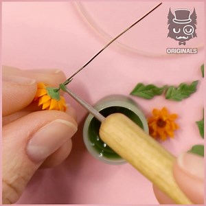 Let's create a Miniature Flower Bouquet ! 💐❤️ | Simple
