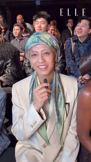 髙橋海人が「エトロ」2026秋冬コレクションを披露