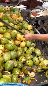 547K views · 4.9K reactions |  One Chop Coconut Man in Guyana Street Food Market #shorts #food & drink #street food #restaurants & dining #cooking #food art #food science #food personalities & chefs #farmers' markets & farm stands #quick & easy recipes #local & small businesses | Davidsbeenhere | Facebook