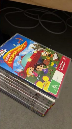 Wait a second, is that the Little Einsteins DVDs￼