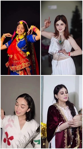 Radhe Radhe 💙🦚🙏 || Dipika Rana 🆚 Daizy Aizy 🆚 Simpal Kharel 🆚 Sunaina ||#trending #shorts #viral