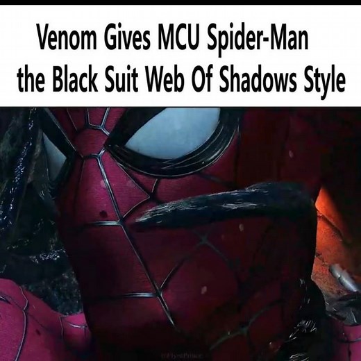 Venom gives Spider-Man the Black Suit