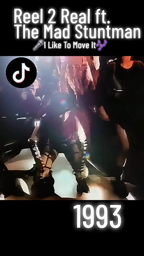Reel 2 Real ft. The Mad Stuntman - I Like To Move It🎤🎧🎶 . #1993 #houseraggaeurodance #reel2realthemadstuntman #iliketomoveit #songlyrics #officialmusicvideo #fyp #vir #foryoupage #viralvideo #tiktok