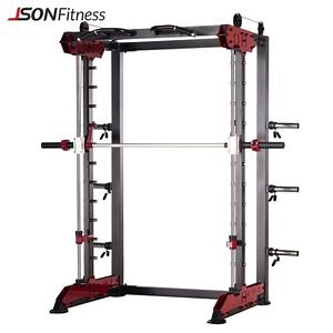 [Hot Item] Home Multi Functional Smith Machine Arm Strength Training Indoor Sporting Goods Body Building Product Sports Exercise Light Commercial Fitness Gym Machine