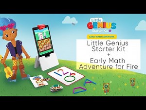 Osmo - Little Genius Starter Kit for Fire Tablet + Early Math Adventure