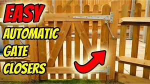 How to install a gate spring + door closer