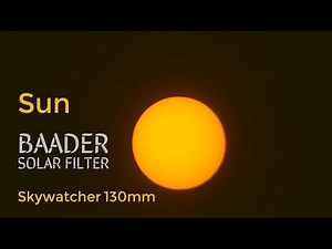Sun with Baader