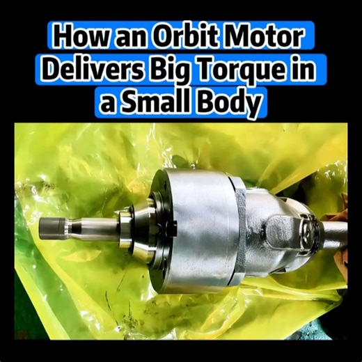 Blince official on Instagram: "This hydraulic orbit motor uses a geroler mechanism to turn oil pressure into steady, high-torque rotation. A compact design that works perfectly in winches, sweepers, augers, and many mobile machines. Strong performance, simple structure, and built for harsh conditions.#HydraulicMotor #OrbitMotor #GerolerMotor #Hydraulics #Engineering #IndustrialEquipment #HydraulicSystem #ConstructionEquipment #AgricultureEquipment #MechanicalEngineering #Blince #BlinceHydraulic"