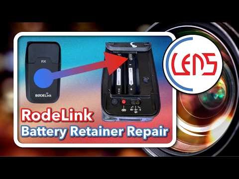 RodeLink Battery Retainer Repair