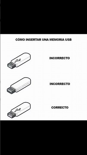 Cómo insertar una USB? 🤔🤔😐