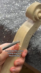 125K views · 5.2K reactions | As promised, here's part Il of me showing how to do a violin scroll e #geige #violin #luthier #woodcraft #workshop #violinmaker #wood #cello #viola #woodworking | Jessica Violins | Facebook