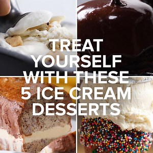 Treat Yourself With These 5 Ice Cream Desserts | Tasty