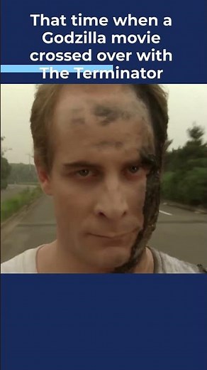 That time a Godzilla movie crossed over with The Terminator