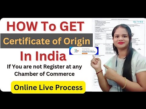 How to Apply Certificate of Origin (COO) Online For Export Goods | SAFTA | GSP | DGFT Portal