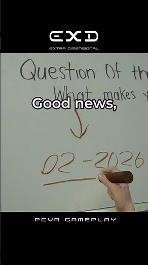 EXD release date #pcvr #gaming #newgame #virtualreality #fyp