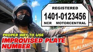 1.5M views · 10K reactions | #motovlogger #motovlogging #motovlogg #MotoVloggersPhilippines PARE WAG KA MAGLAGAY NG GANYANG PLAKA BAWAL YAN. (UNAUTHORIZED USE OF IMPROVISED PLATE) Ishare ko sainyo kung anong pwedeng maging Violation nyo sa pag gamit ng Improvised Plate Number at kung paano gamitin ito ng maayos na paraan. Para sa mga hindi pa nakakaalam. Ride safe mga Pare! | PARE NYO TV | Facebook