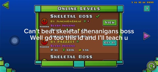 Skeletal shenanigans boss tutorial #gd # | Hand Skeleton Tutorial