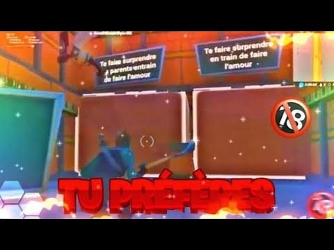 JE TESTE LES MEILLEURES MAP TU PRÉFÈRES SUR FORTNITE ! [PEGI 18]
