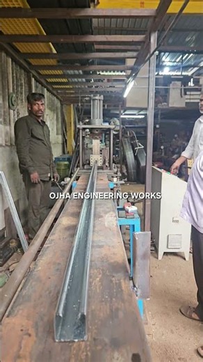 Uni Strut Channel Roll Forming Machine | High-Speed Steel in Action ⚙️