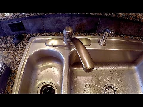 Kitchen Faucet Removal and Replacement, Glacier Bay Faucet