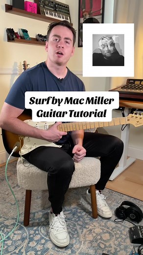 Surf by Mac Miller Guitar Tutorial #guitartok #fyp #guitartutorial #guitarlesson #guitar #guitartabs #macmiller