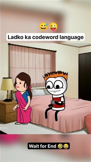 Ladko Ka Codeward Language #short # funny