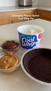 No-Bake 4-Ingredient Chocolate Peanut Butter Cool Whip Pie Ultra-Creamy Chocolate Peanut Butter Cloud Pie Recipe Ingredients: 1 pre-made chocolate graham cracker pie crust (9-inch) 1 tub Cool Whip, thawed (8 oz) 1 cup creamy peanut butter 1 packet chocolate instant pudding mix (3.9 oz) Directions: In a large mixing bowl, combine the peanut butter and chocolate pudding mix until thick and smooth. Gently fold in the Cool Whip until the mixture becomes light, fluffy, and fully blended. Spoon the ch